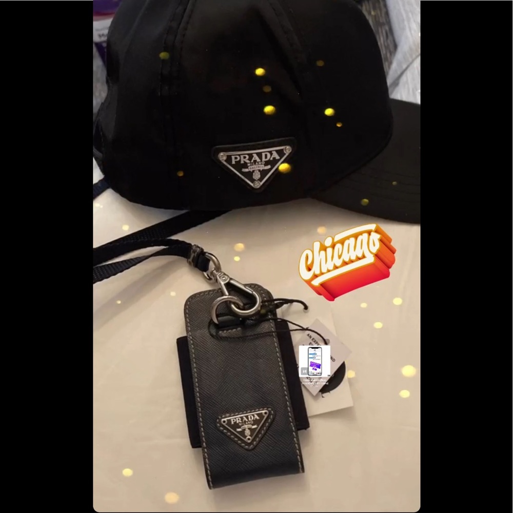 Prada keychain
